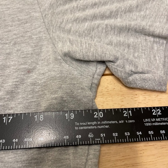 Bella Canvas Minnie Mouse Mommy‎ T-Shirt Gray Glitter Women's Large - Picture 6 of 7